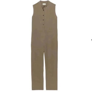 Billy Reid Jumpsuit Designer Menswear Inspired Minimalist Quiet Luxury Medium